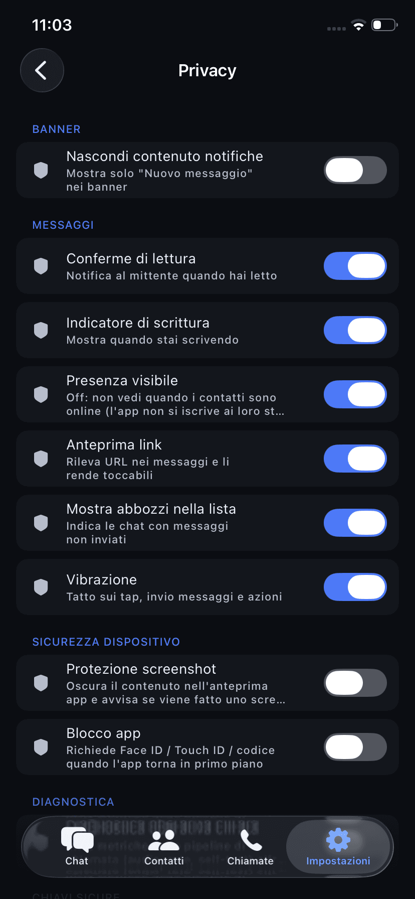 Granular Privacy